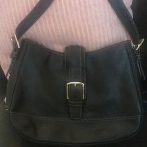 Large Vintage Coach Leather Bag
